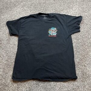 Killer Acid Shirt Mens‎ Large Black Limited Edition Skull Graphic Tee Back Print